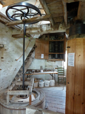Photo - Great Mill Haddenham - stone floor 3 c2016
