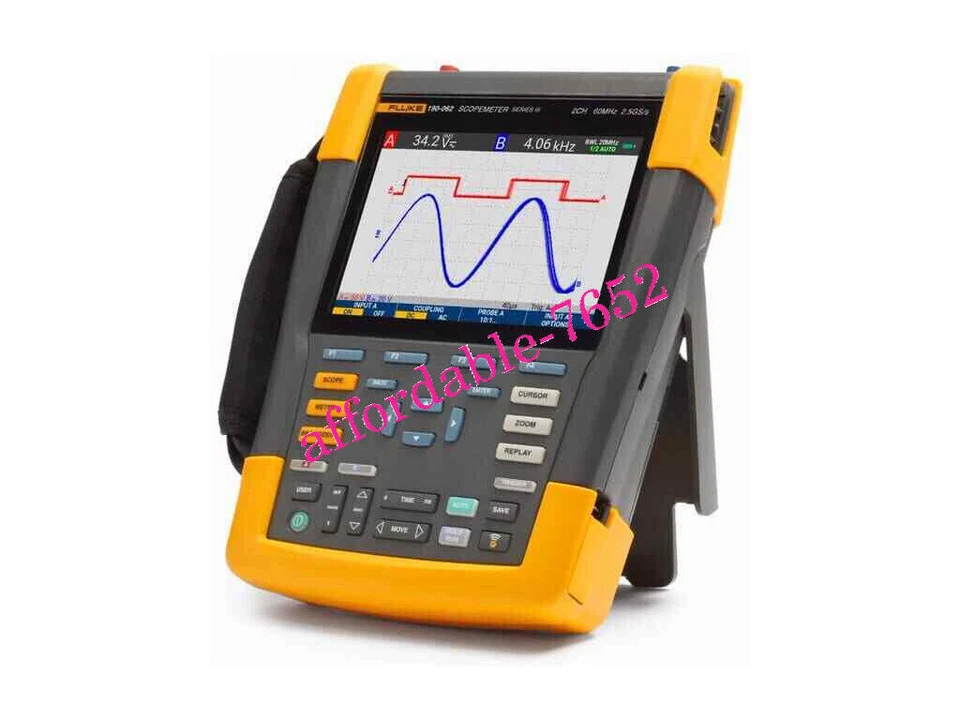 new Fluke 190-062-III - Color ScopeMeter, 60Mhz, 2 Channel FedEx or DHL - Image 2 of 2