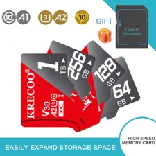 Micro SD Card Memory 256GB 1024GB Lot Extreme Ultra High Speed Class 10 TF Card