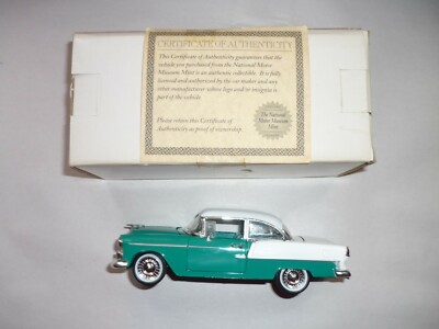 NIB Arko Products   1955 Chevy Bel Air Die Cast Certificate of Authenticity