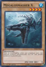 Megalosmasher X  SR04-EN003 YuGiOh Unlimited * Dinosmasher's Fury