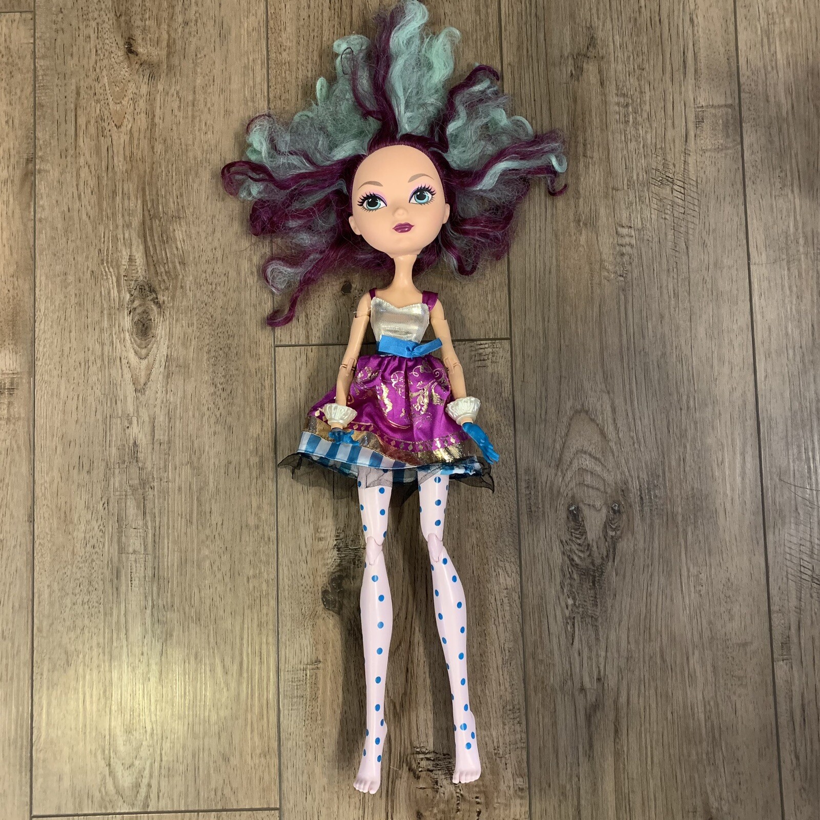 Madeline Hatter Ever After High 18" Doll 2012 Good Condition