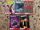 Magneto Comics (Lot of 5) #1 From 1996 #6, 8, 10, 17 From 2014-2015 Fn-Vf