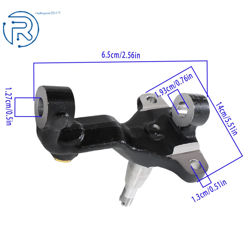 Para Chevy Chevelle Pontiac GTO 1964-1972 carrocería freno de disco culata husillos 2 piezas Foto 2 de 4