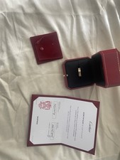 Cartier Men’s Ring, Yellow Gold, White Gold, Rose Gold, Size 59