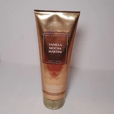 Bath & Body Works 1x Vanilla Mocha Martini Moisturizing Hand Body Cream 8oz NEW!