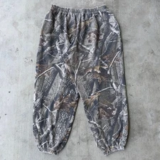 Vintage Y2K camo jogger sweatpants 