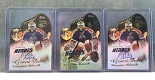2003-04 Topps Stanley Cup Heroes Auto Grant Fuhr #SCHA-GF HOF LOT OF 3 (2 AUTO)