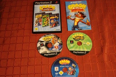 CRASH BANDICOOT ACTION PACK + ANLEITUNG SONY PLAYSTATION 2