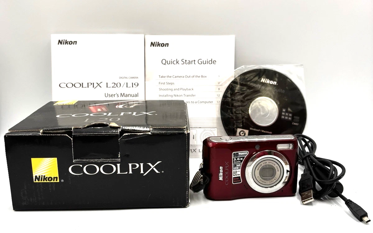 Nikon Coolpix L20 Digital Cameras for Sale | Shop New & Used