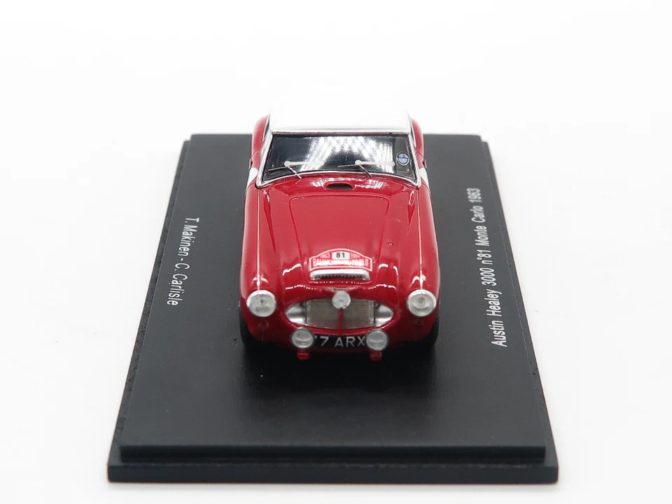Austin Healey 3000 n° 81 Monte Carlo 1963 - 1:43 SPARK S0809 - Immagine 2 di 4