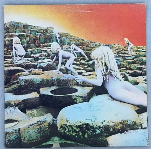 LED ZEPPELIN HOUSES OF THE HOLY 1973 U.S. ATLANTIC VINYL LP RECORD