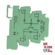6.2mm DIN Rail Solid State Relay Module, 4 to 32VDC Input, Normally Open Ultra