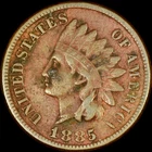 1885 INDIAN HEAD CENT ✪ VF VERY FINE DETAILS ✪ 1C PENNY COIN R ◢TRUSTED◣