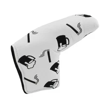 Hurricane Golf Smoke/Mug White Blade Putter Headcover - FITS ODYSSEY, SCOTTY