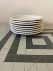Set Of 8 Fiestaware White Dishes - Great Condition: Bread Plates