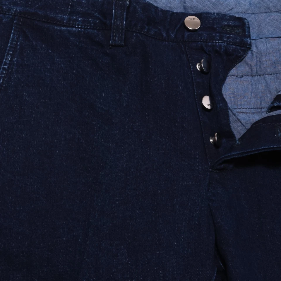 Pantalones de mezclilla Cesare Attolini azules lisos - ajustados - (1173) Foto 3 de 4