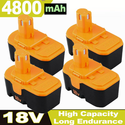 18V 4.8Ah Akku für RYOBI CPL180M,CRA-180M,CRH1801,CRO-180M,BPP-1817M,P100 P107