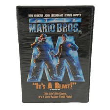 Super Mario Bros. DVD Brand New Sealed Bob Hoskins-John Leguizamo-Dennis Hopper