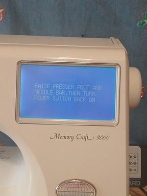 Janome 9000 Embroidery Sewing Machine