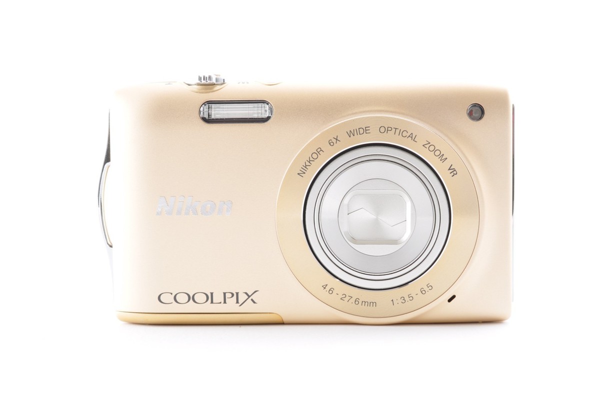 Nikon COOLPIX S3300 ゴールド Nikon Coolpix S3300 Gold w/Box Near Mint Compact Digital