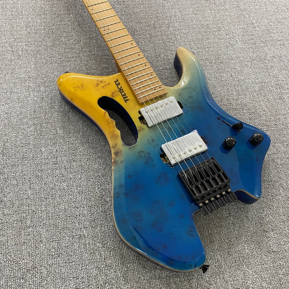 Low-price sale of Headless electric guitar with chrome hardware and 6 strings - Image 4 of 4