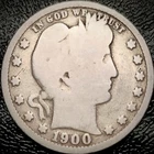 1900 S Barber Quarter - Good - 90% Silver 25C