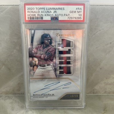 2024 Topps Luminaries アクーニャJr. オートグラフカード 2024 Topps 