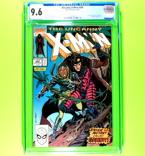 Uncanny X-Men #266 CGC  Graded 9.6 NM 1st Gambit 1990 Marvel Comics Fresh Slab