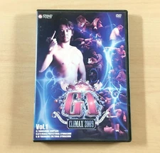 G1 Climax 2009 Vol 1 DVD Yoshihiro Naoya & Manabu Nakanishi Japanese Pro Wrestli