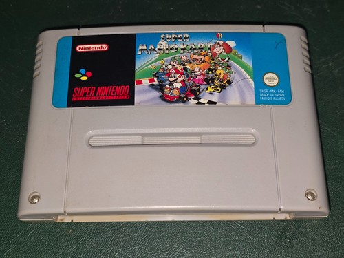 Super Nintendo Spiel - Super Mario Kart - Snes Super Nes - EUR Version