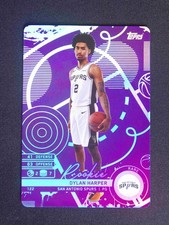 2025 Topps Match Attax Dylan Harper #122 RC Rookie Purple Rare 1:32