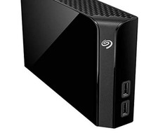 Seagate Backup Plus Hub 8 TB External Hard Drive - Black
