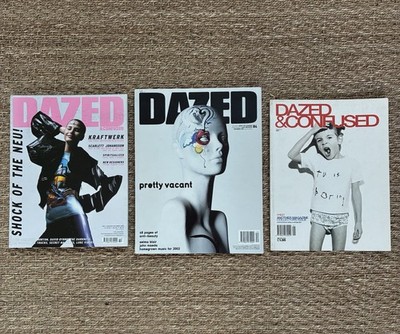 LOT Dazed & Confuzed Magazine #7 1994 #81 Vol.2 #6 Rare