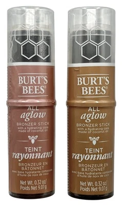 Burt's Bees All Aglow Bronzer Stick YOU CHOOSE