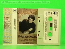 JOHNNY MATHIS FRIENDS IN LOVE 123 10 Track Audio Cassette CBS