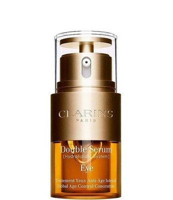 Clarins DOUBLE SERUM Eye Firming & Hydrating Concentrate 0.6 oz 2592792