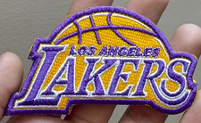 Los Angeles Lakers NBA Basketball Team Logo Iron On Patch-Sew Patch-Embroidered