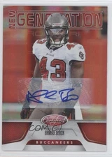 2011 Certified New Generation Mirror Red 27/250 Ahmad Black Rookie Auto RC 0c2