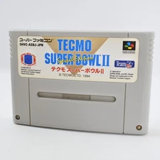 Super Famicom Tecmo Super Bowl II Special Edition Cartridge Only Nintendo sfc