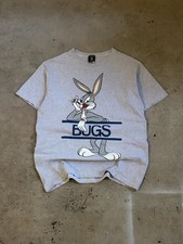 Vtg Warner Bros Studios Bugs Bunny T Shirt. Front and reverse print. Medium