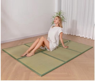 Queen Size Traditional 100% Rush Grass Japanese Tatami Mat. New