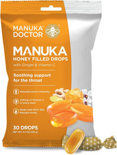 Manuka Doctor Cough Drops, Manuka Middles, 30 Drops Pack of 1