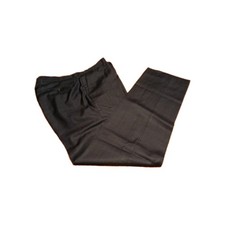 Banana Republic 36 X 34 Tailored Slim Fit 99 Wool Dark Navy Pants Flat Front