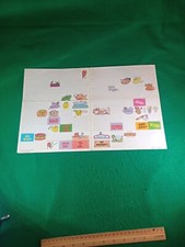 Vintage school 1990 Troll Stickers Lot Of 37 Total.   Bin. J