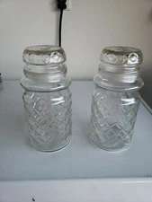 Vintage Planters Mr. Peanut Jars (2) 1984 NICE