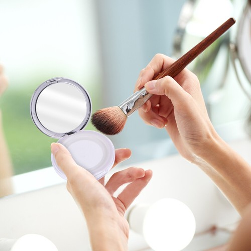 Refillable Powder Box Travel Loose Powder Container Cosmetic Powder Box