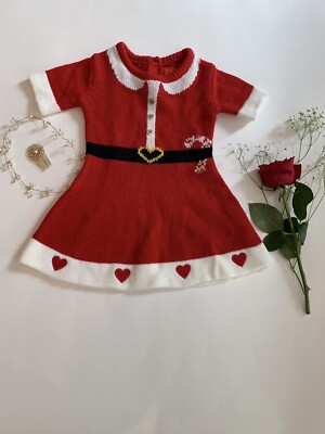 Beautiful Baby Girl Holiday Christmas Dress 18 Month Old | eBay