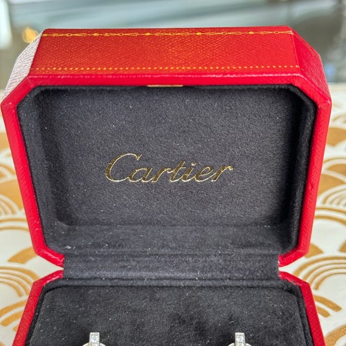 CARTIER Himalia Akoya Tahitian Pearl Set Necklace and Earrings 18K White Gold - 第 17/17 張圖片