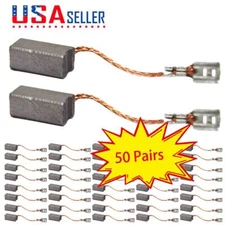 50 Pairs Carbon Brush For Bosch 11524 (0611256259) Cordless Rotary Hammer